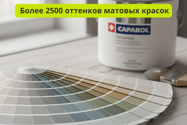 палитра матовой краски фото